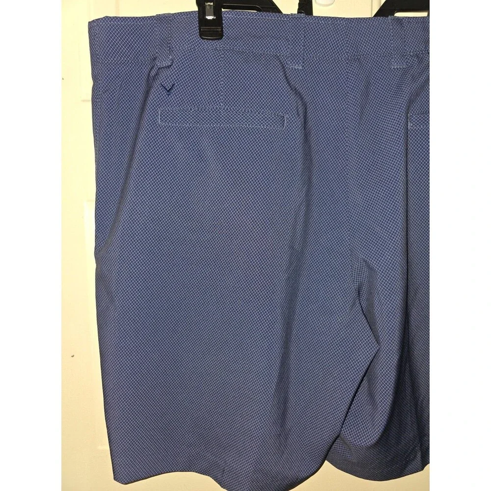 Callaway Golf Shorts, Blue Diamond Print, Opti-Dry, Active Waistband Size 42